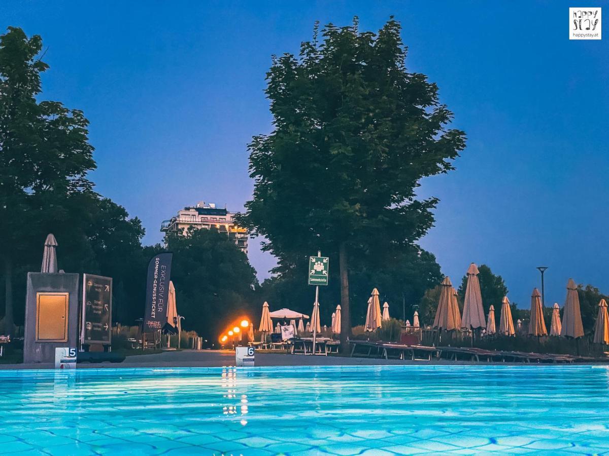 Parkblick - Therme Wien - Gratis Parken Im Der Garage - Terrasse - U-Bahn Exteriér fotografie